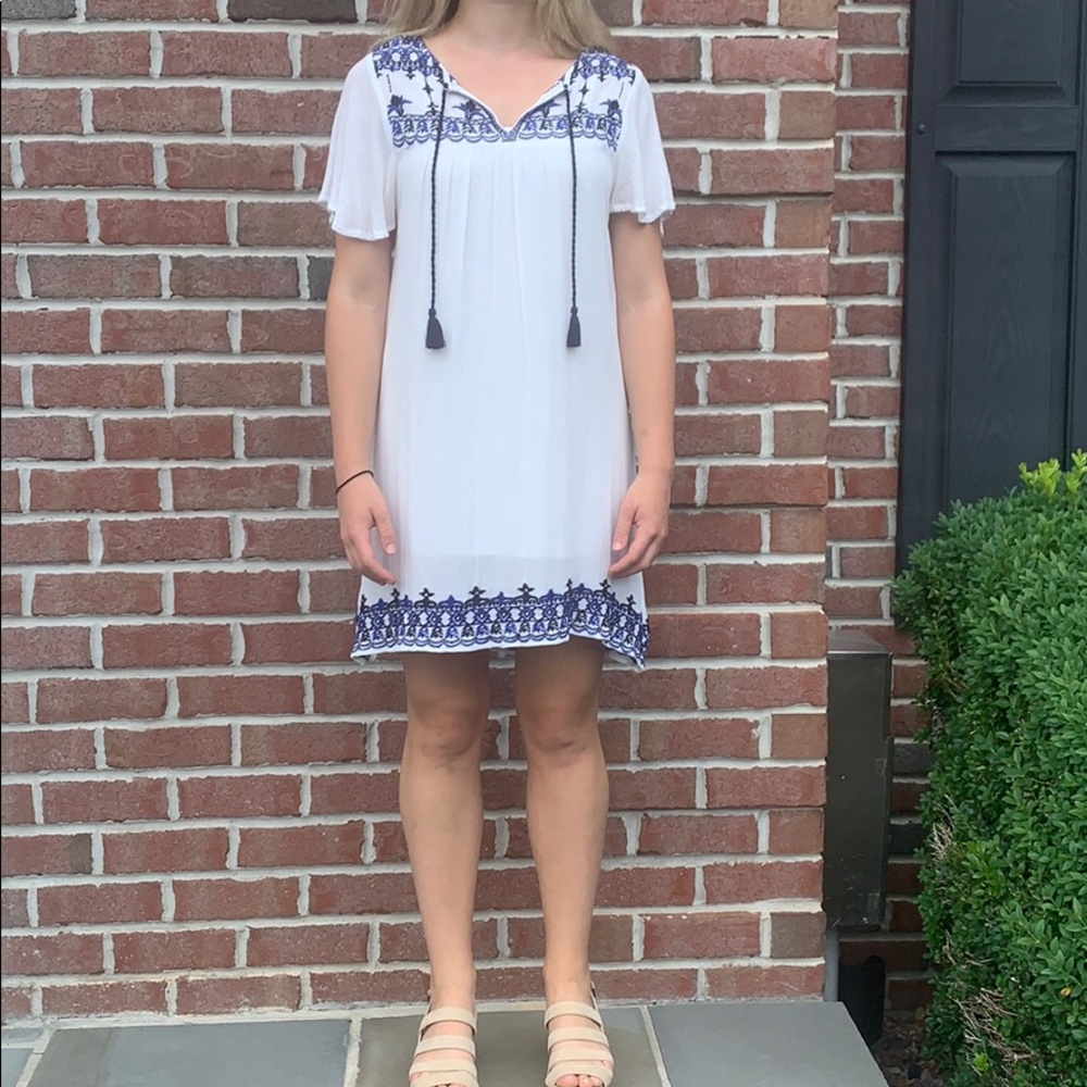 Small White boho Summer Forever 21 dress